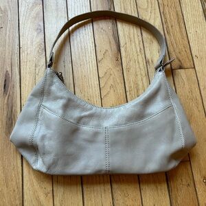St. John's Bay Soft Genuine Leather Shoulder Bag - Taupe